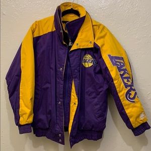 Vintage Lakers Starter jacket.